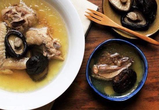 Shiitake Chicken Soup